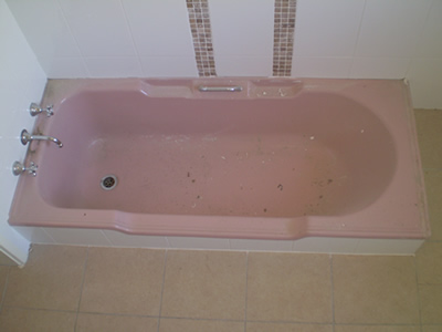 bath before resurfacing